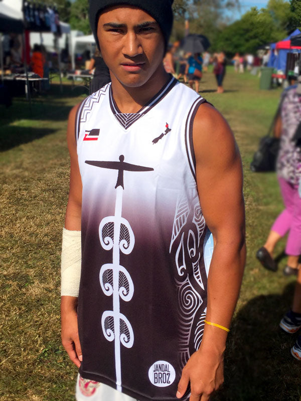 Ngāpuhi Basketball Singlet
