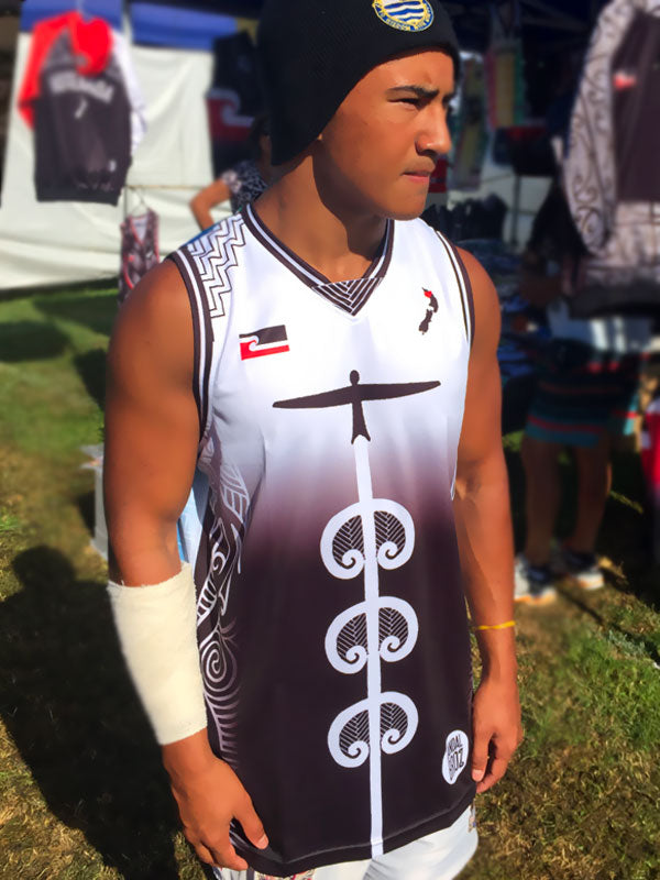 Ngāpuhi Basketball Singlet