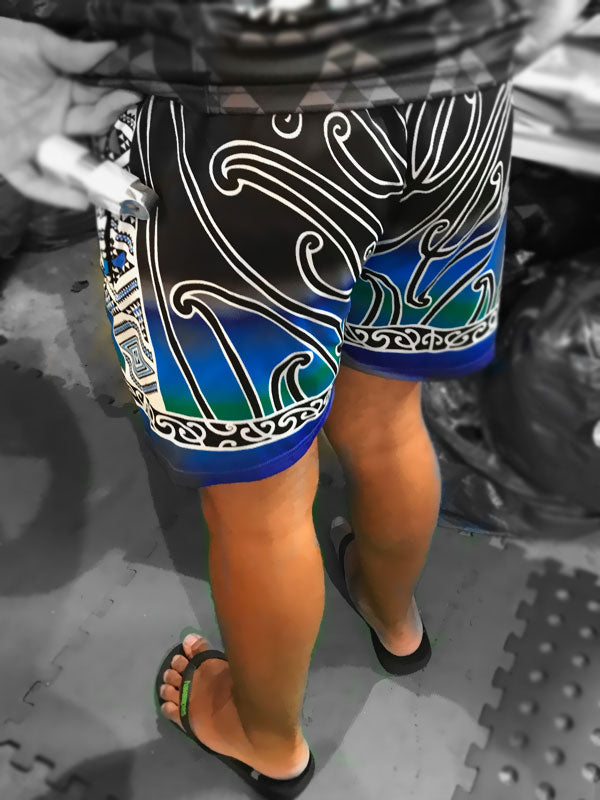 • Maori Shorts Tangaroa by Jandal Broz