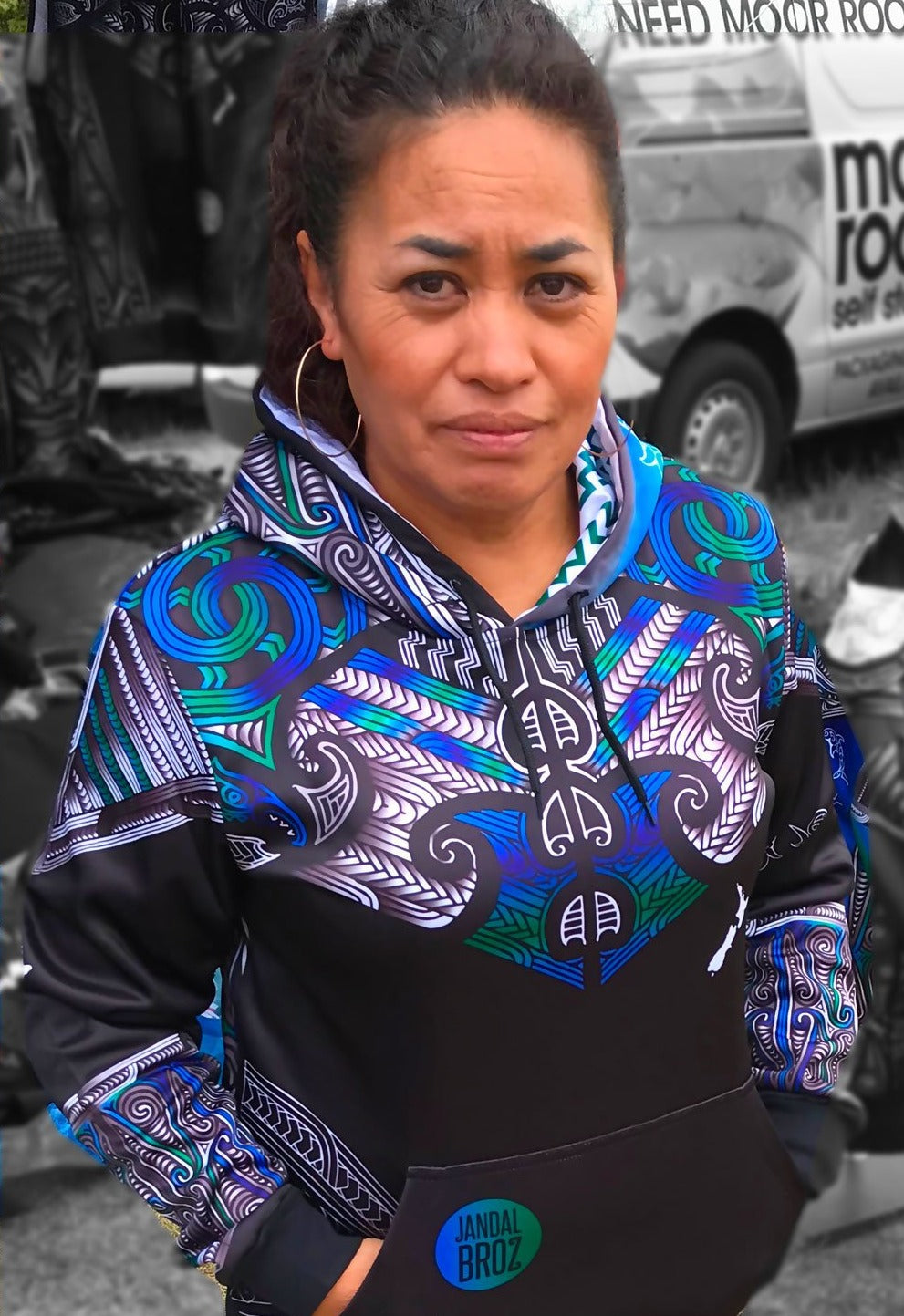 Wairua Tangaroa Premium Hoodie