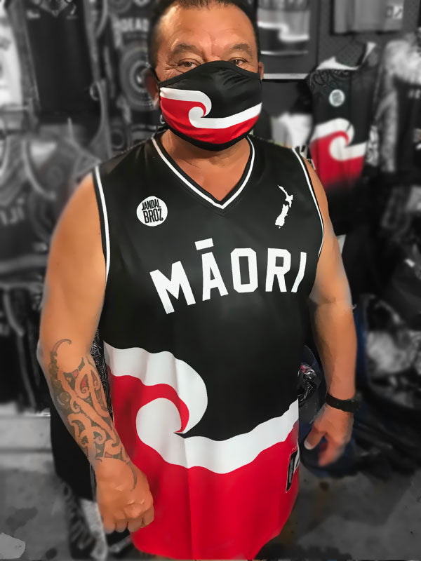 • Basketball Singlet Maori Tino Rangatiratanga