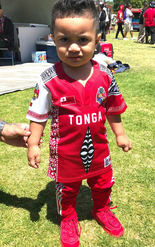 • Tonga Kids Rugby jersy