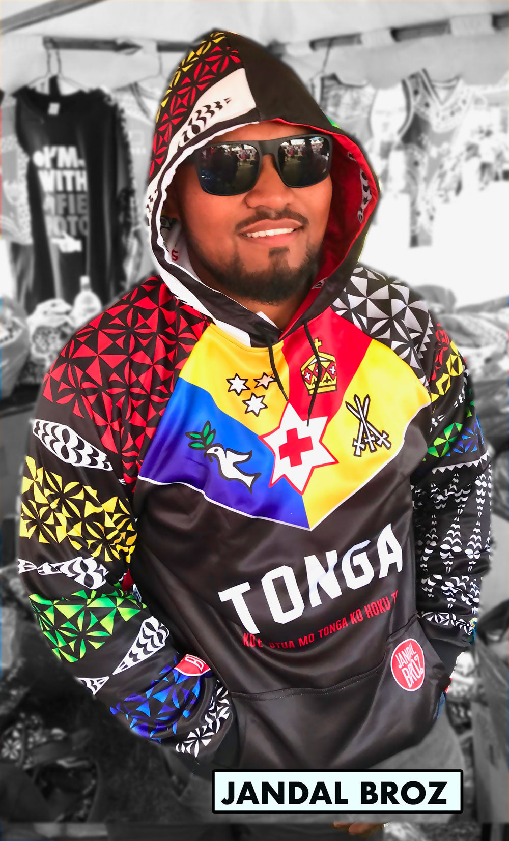 PREMIUM HOODIE TONGA SILA 2019 Black