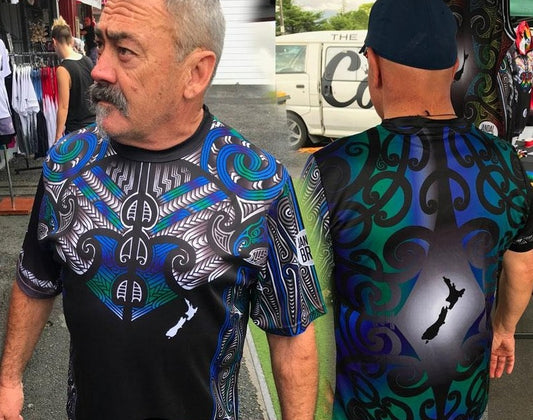 Aotearoa Tangaroa- T shirt (Sports breathable fabric)