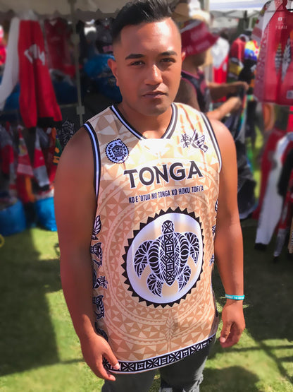 • Tongan Basketball Singlet - Ngatu Sila Fonu