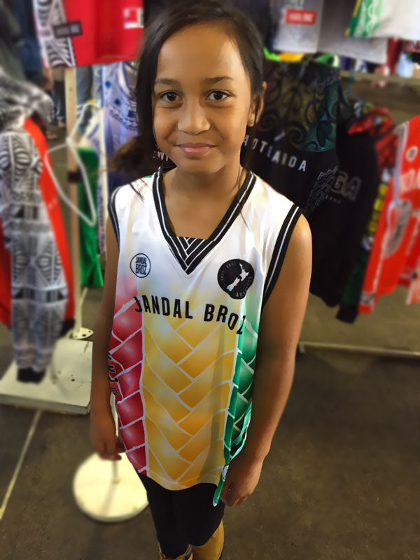 Maori Singlet Reggae Ma Kids
