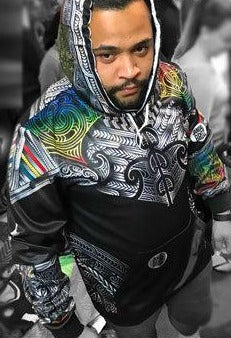 Aotearoa Māori hoodie Wairua Colours