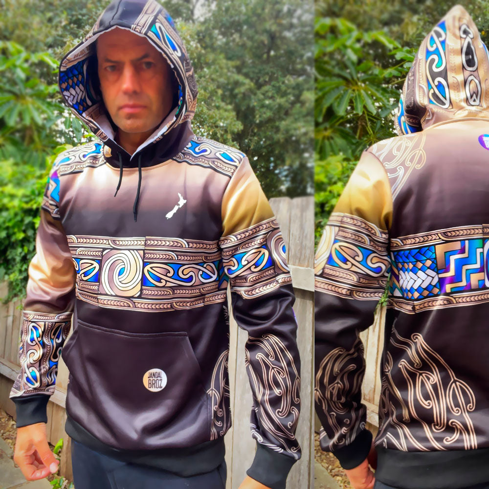 • Whakairo Parauri Māori Hoodie