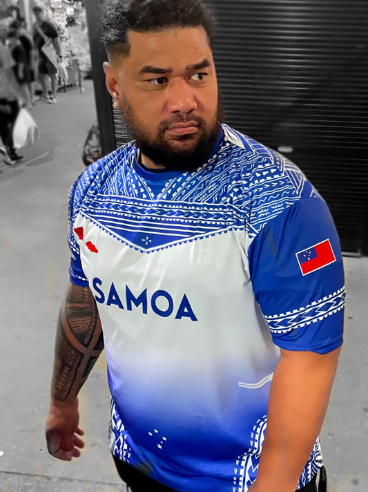 Samoa Toa Shirt  V chest - Jandal Broz
