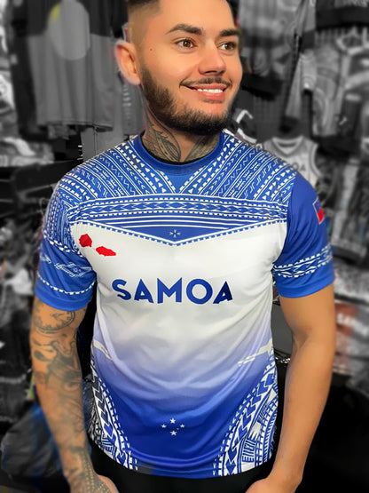 Samoa Toa Shirt  V chest - Jandal Broz