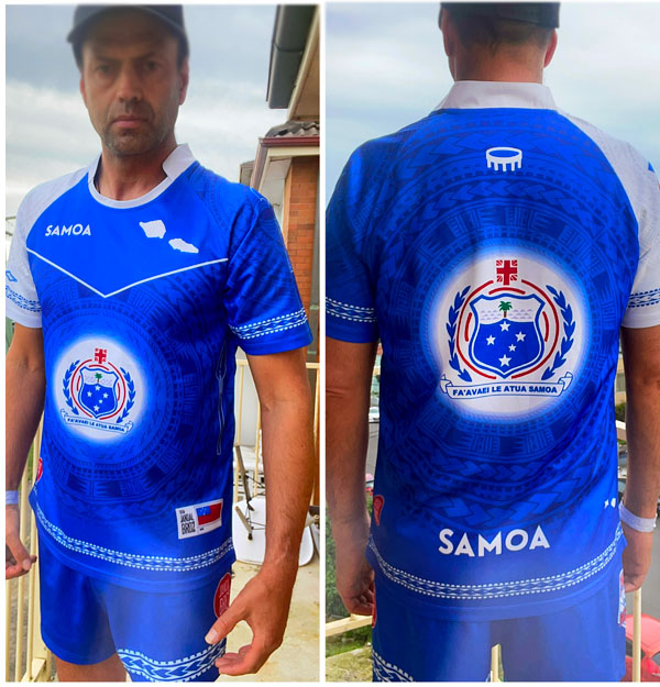 • Samoa Rugby Jersy Heritage - Alofa atu