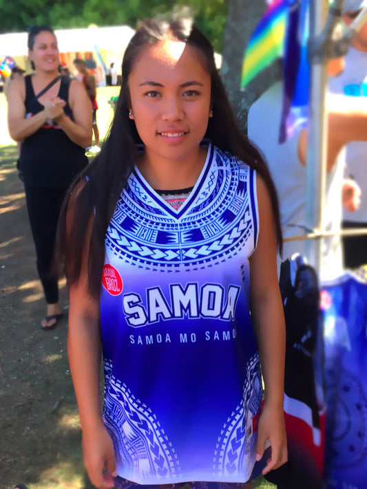 Samoa Basketball Singlet  Manu Samoa