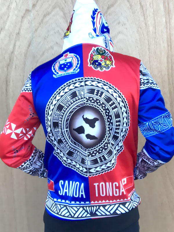 Toko Uso Hoodie - Half Tonga and Samoa