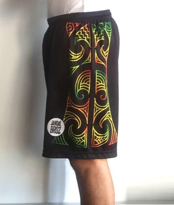 Aotearoa Reggae Basketball Shorts
