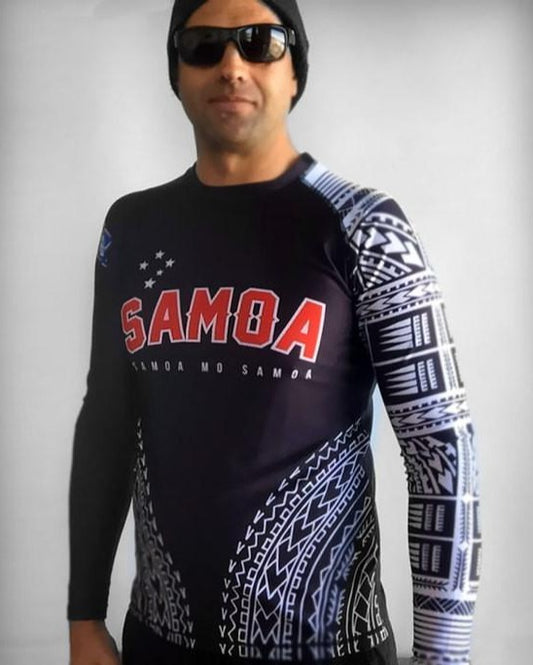 Samoa tatau Sports skin rash shirt