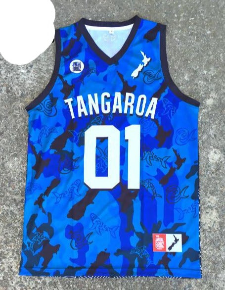 Basketball Singlet Tangaroa