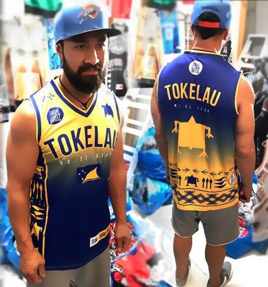 Tokelau Basketball Singlet