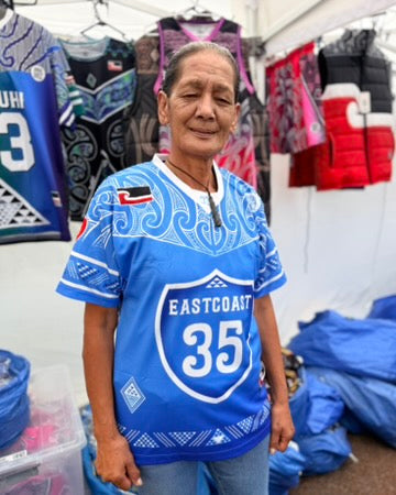Eastcoast 35 Ngati porou AFL jersy