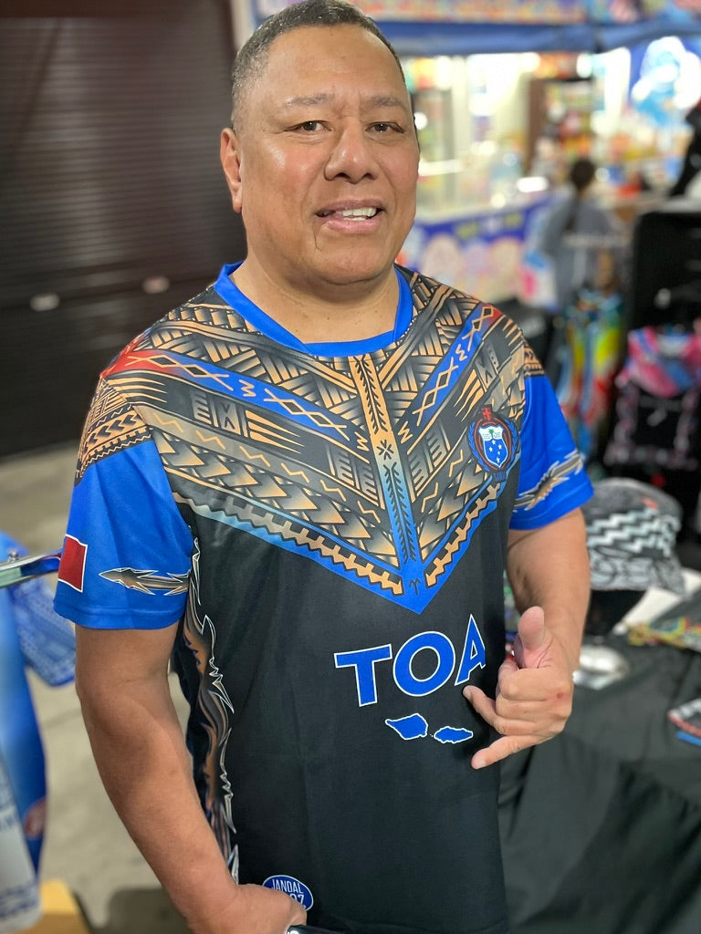 • Samoa Rugby Jersy Siva Tau