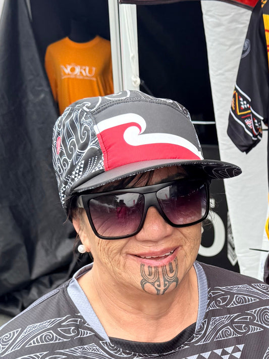Tino Rangatiratanga Māori panel hat pōtae cap