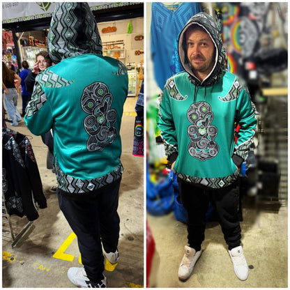• Māori hoodie Tāne Hei Tiki