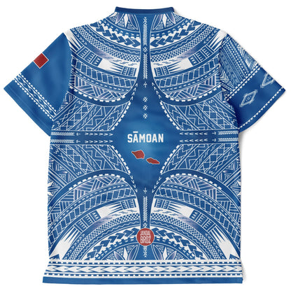 Express made Samoa Supporters Jersy Shirt - unisex fit
