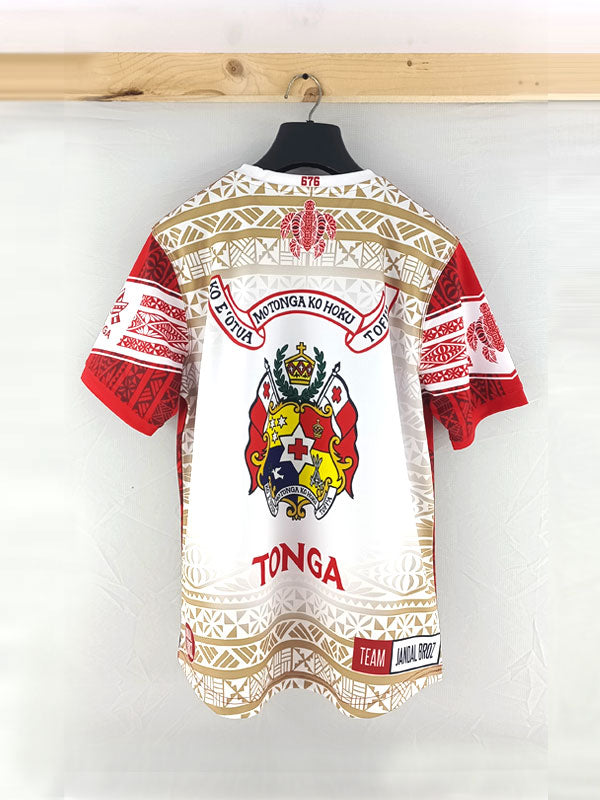 • Tonga Rugby Heritage Jersy V chest