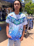 Aotearoa New Zealand shirt White Kotahitanga
