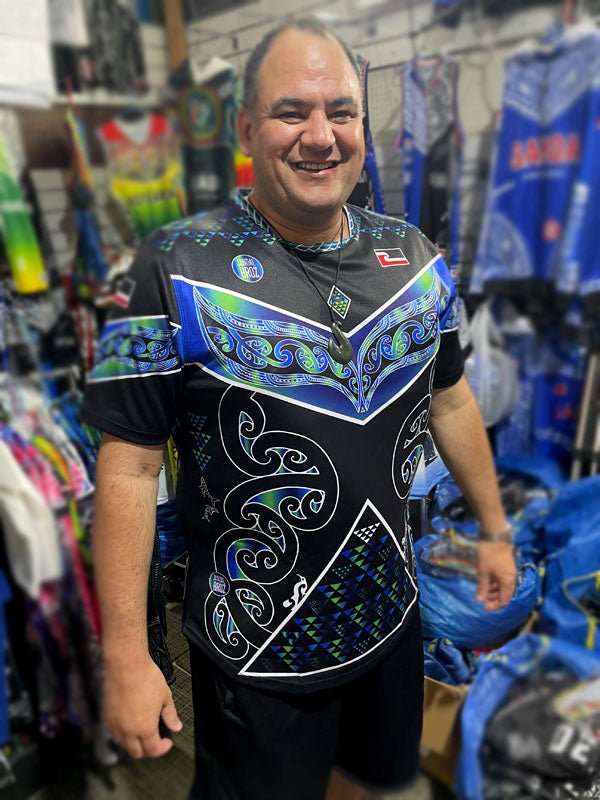 Aotearoa New Zealand shirt black Kotahitangi