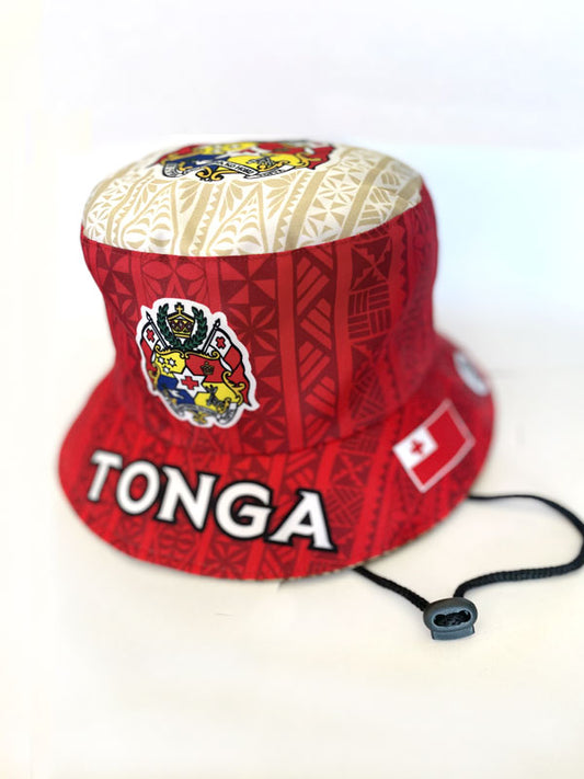 Tonga Bucket hat Red