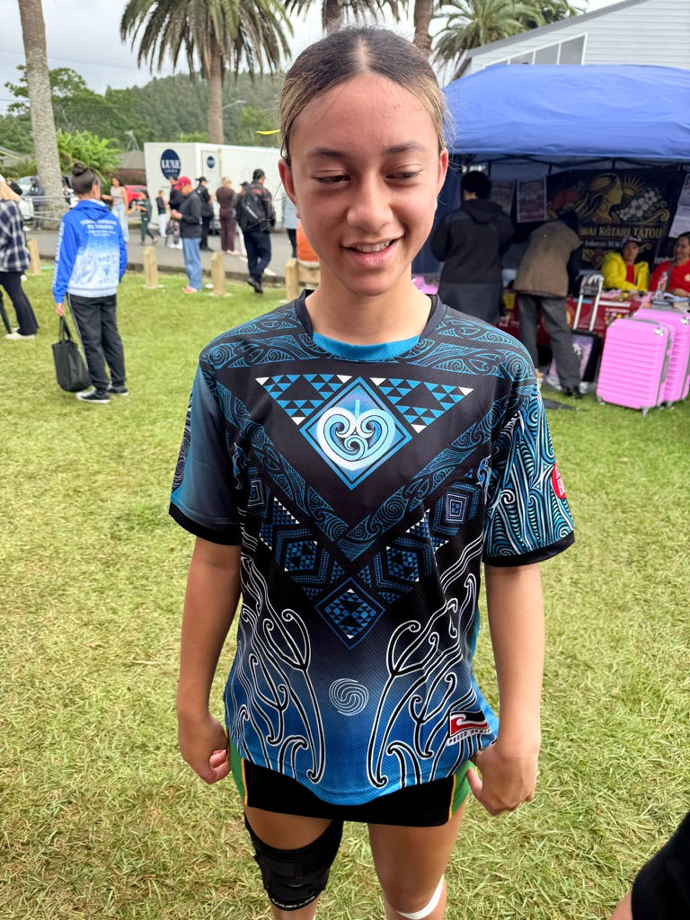 Aotearoa Tangaroa Tāniko shirt