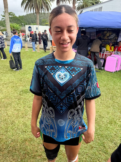 Aotearoa Tangaroa Tāniko shirt