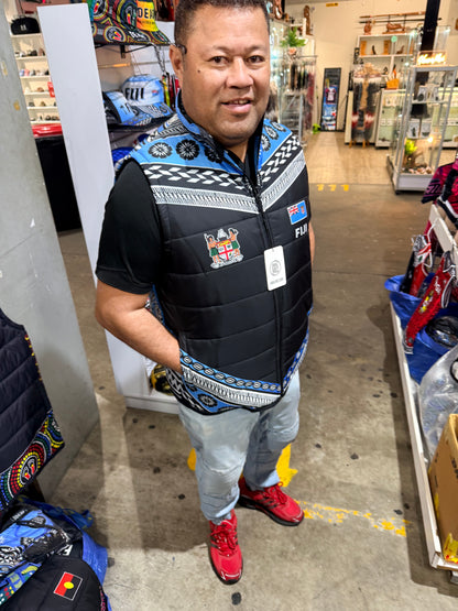 • FIJI Puff jacket Blue
