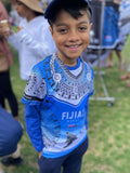 Fiji Youth Sports Shirt Blue