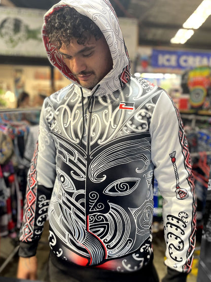 Whakairo Ta Moko Tino Rangatiratanga māori hoodie all colour choices