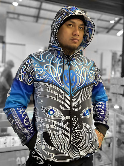 Whakairo Ta Moko Tino Rangatiratanga māori hoodie all colour choices