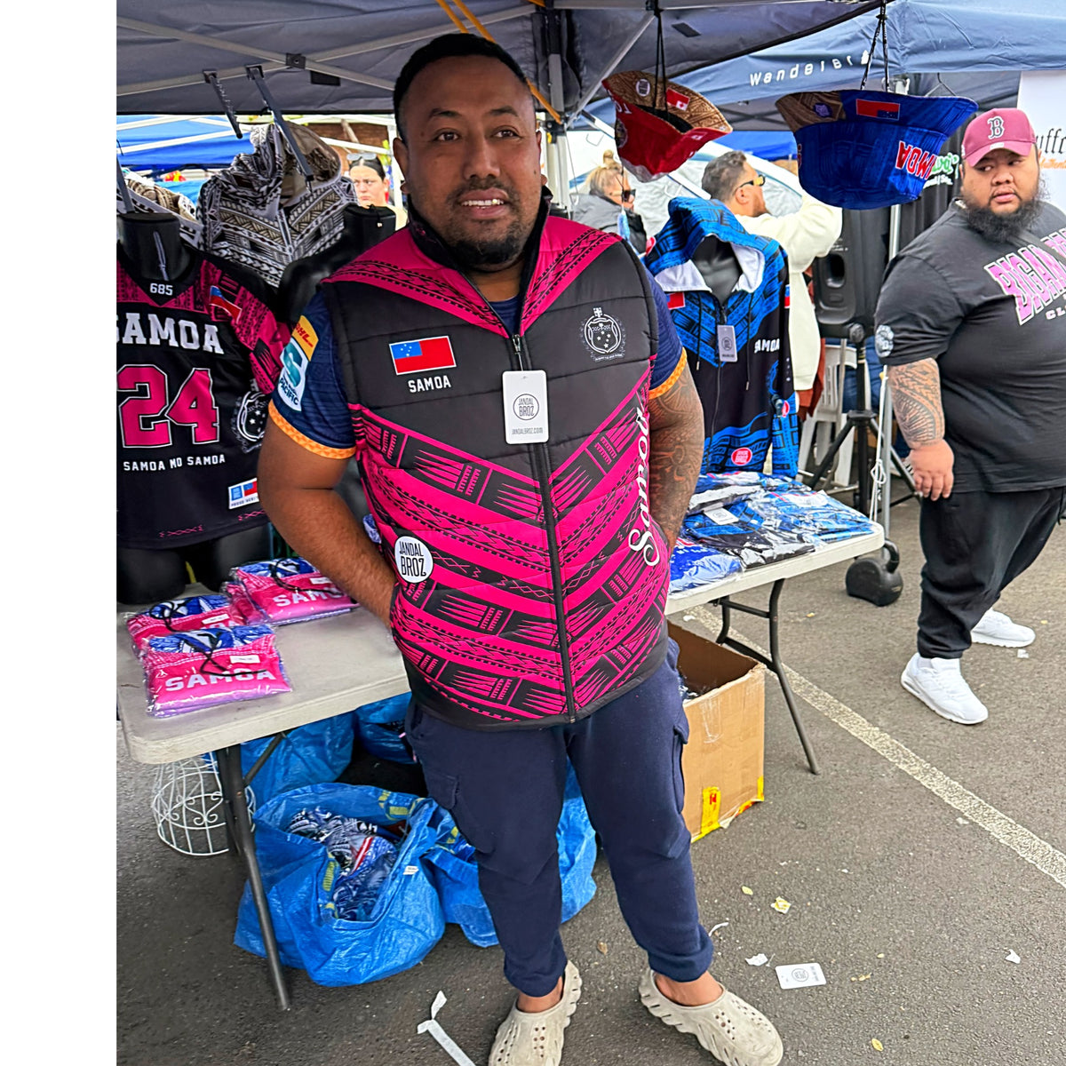 • Samoa Puff jacket Pink