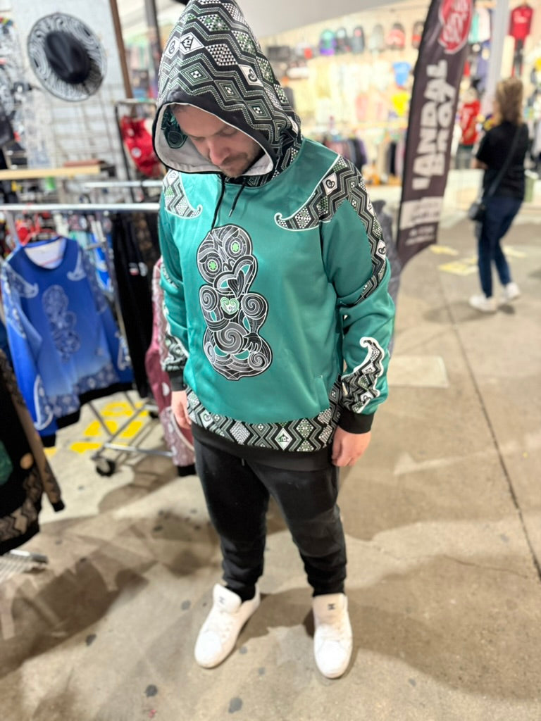 • Māori hoodie Tāne Hei Tiki