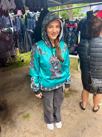 • Māori hoodie Tāne Hei Tiki