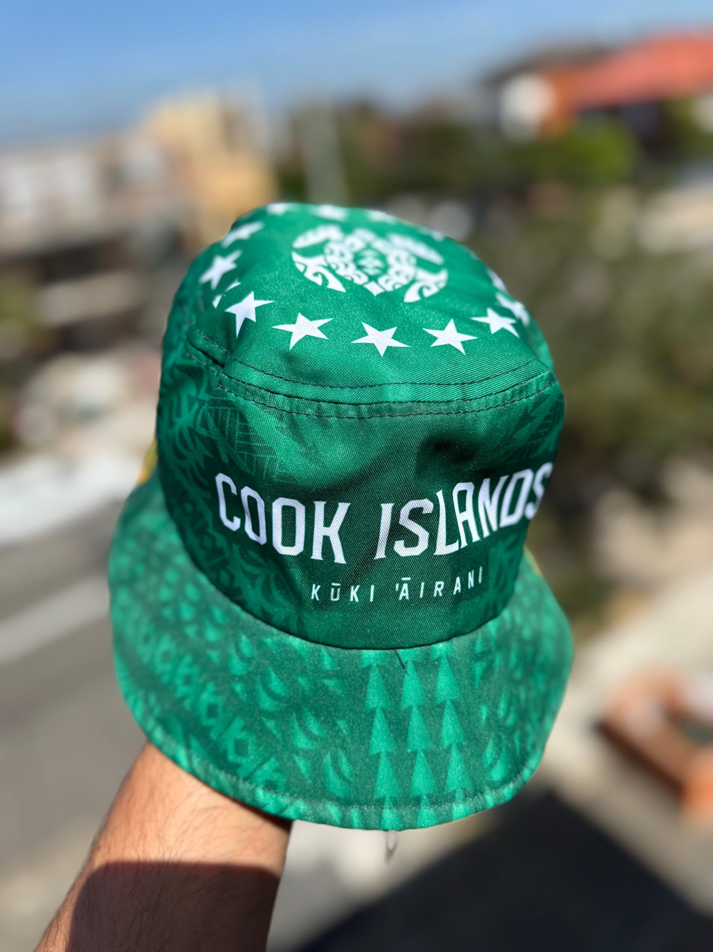 Cook Islands Kūki ʻĀirani Bucket hat