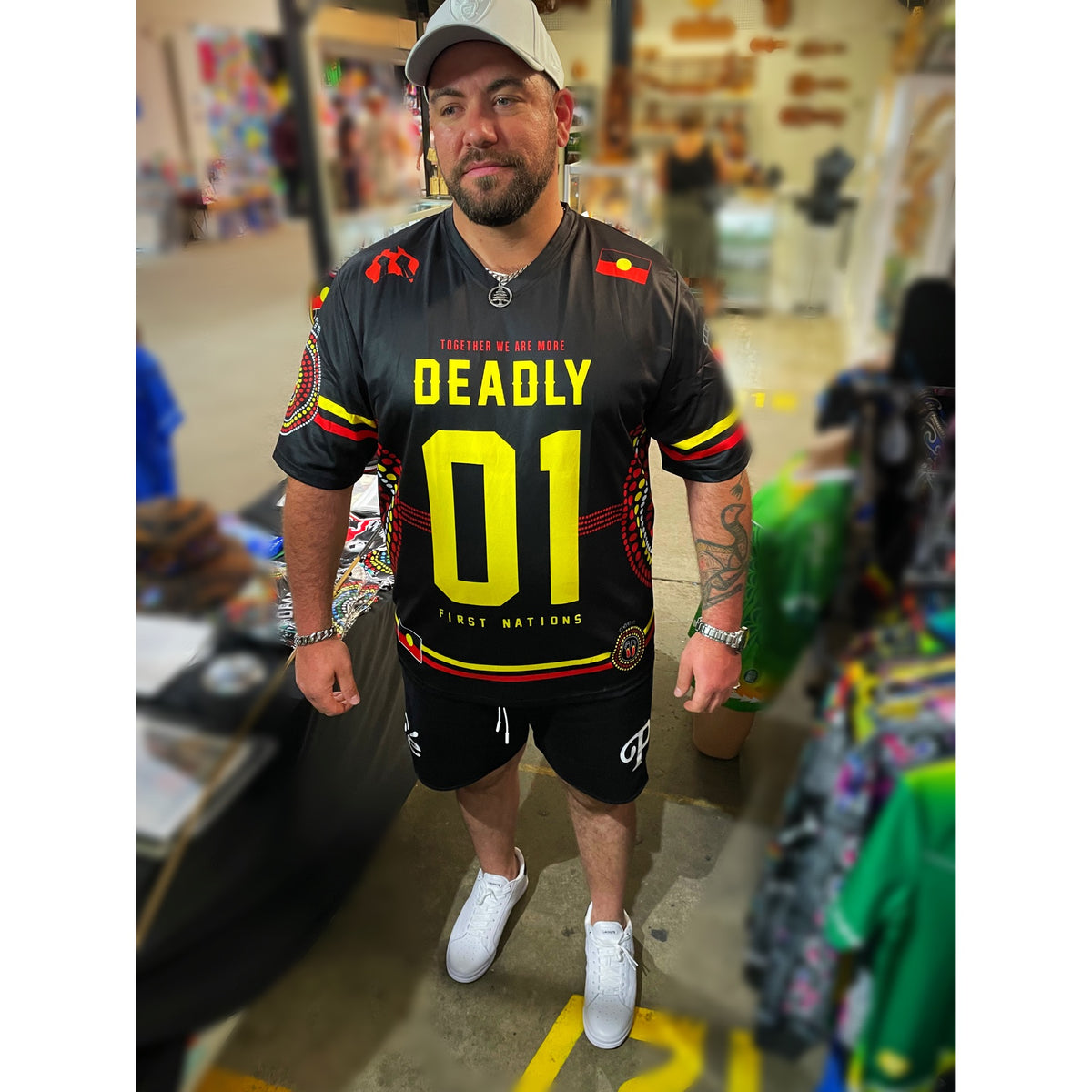 DEADLY Aboriginal AFL shirt