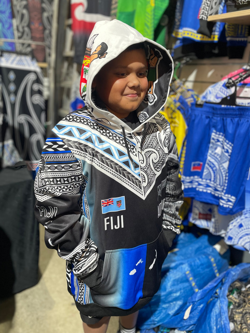HALF Māori Fijian Hoodie