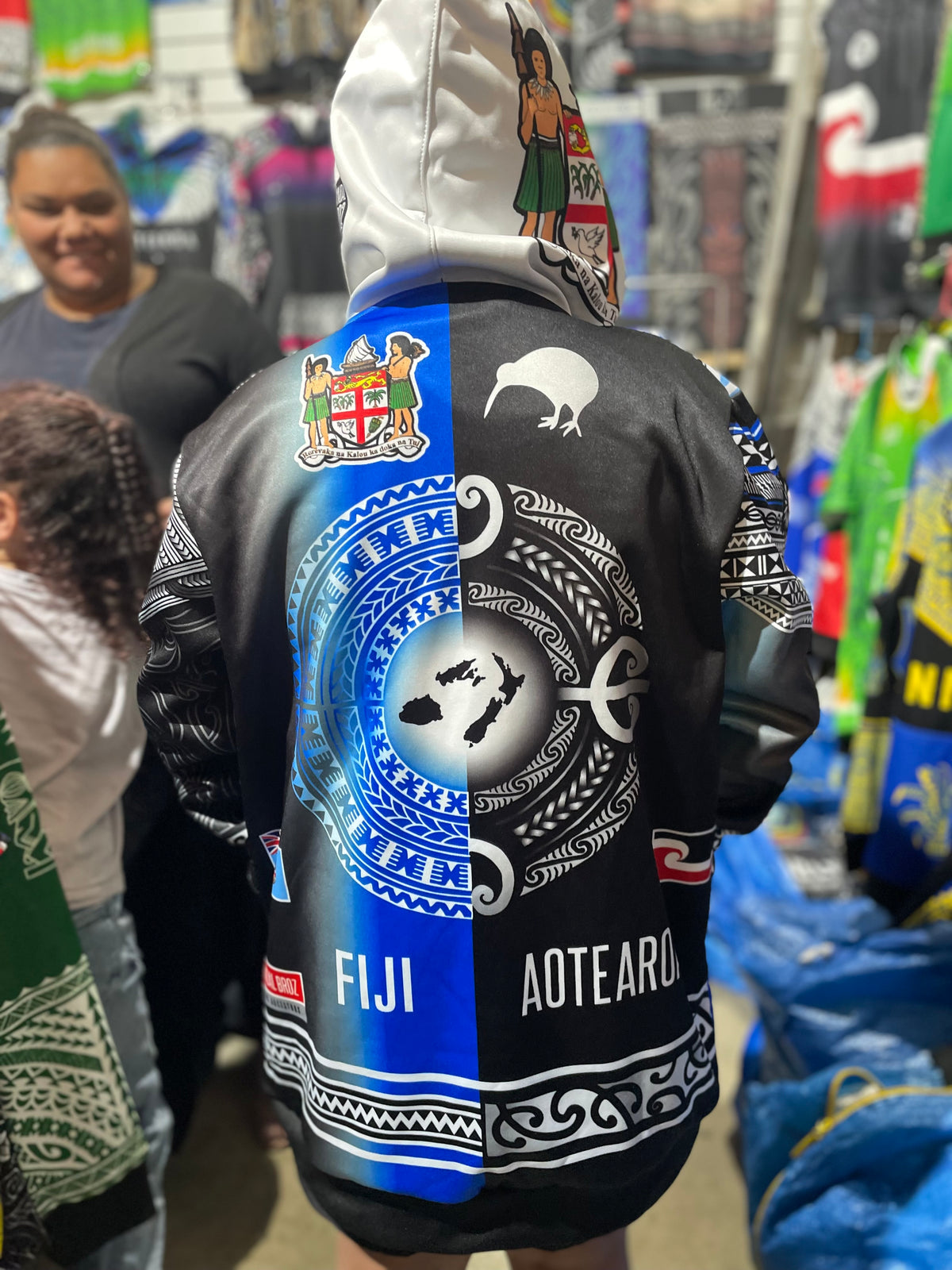 HALF Māori Fijian Hoodie