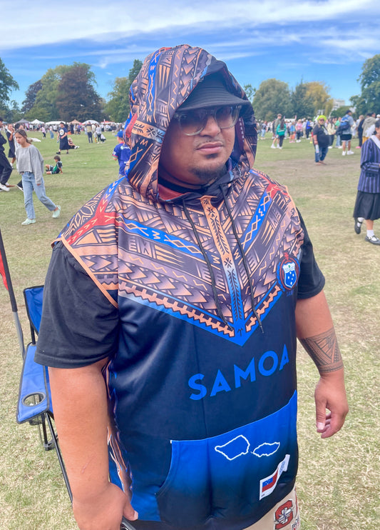 • Samoa Hoodie sleeveless - Siapo