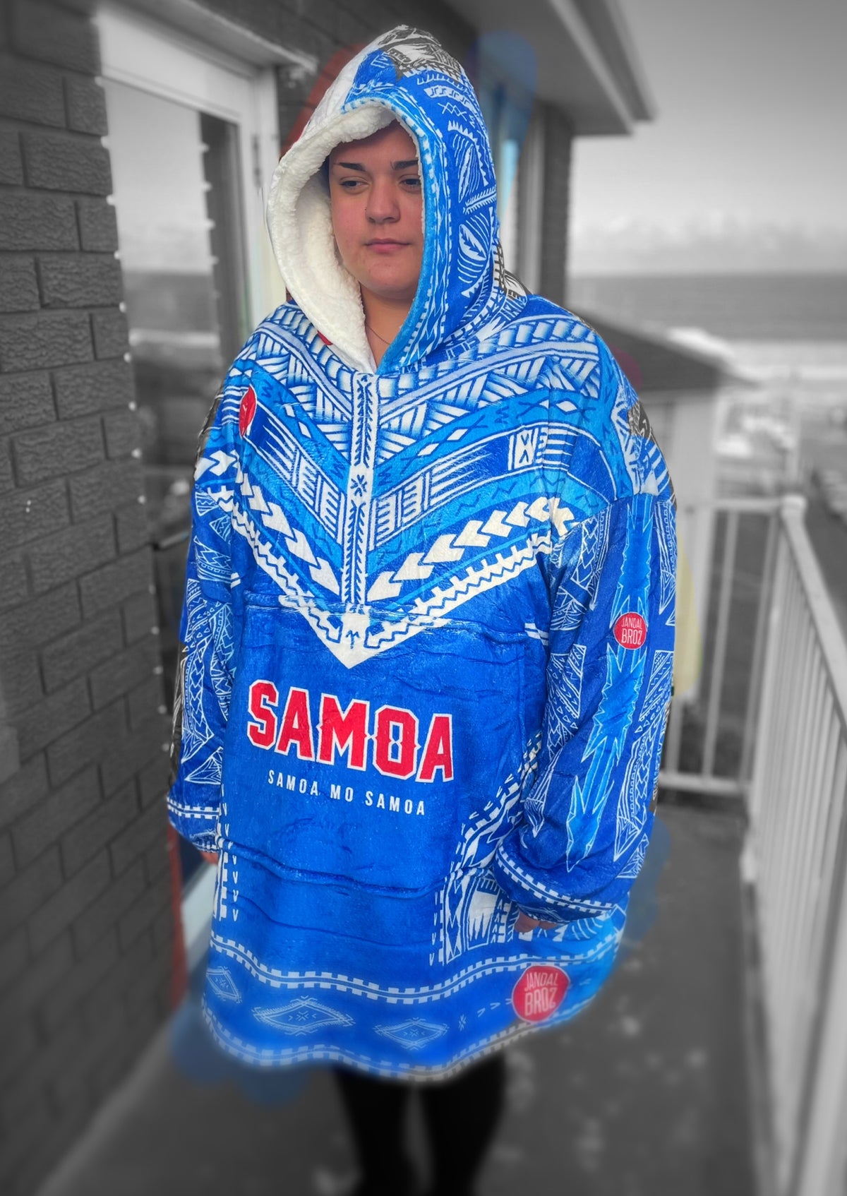 • Mahana Blanket Hoodie - Samoa