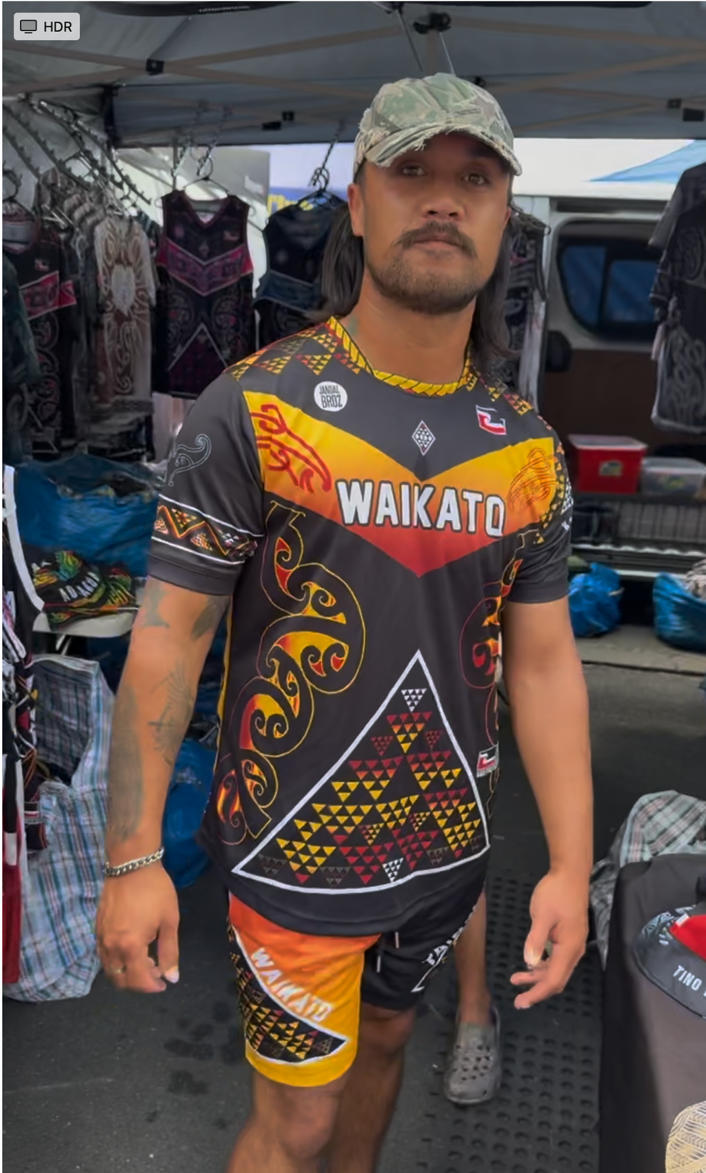 Waikato Tainui rugby shirt