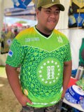 Cook Islands Kūki 'Āirani V neck Sports Shirt mens.