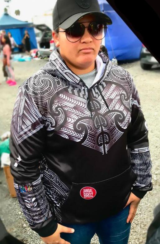 • Wairua Aotearoa Māori hoodie WITH ZIPP VERSION.