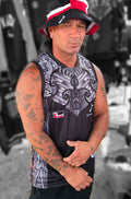 Tino Rangatiratanga Whakairo chest Aotearoa Maori Singlet