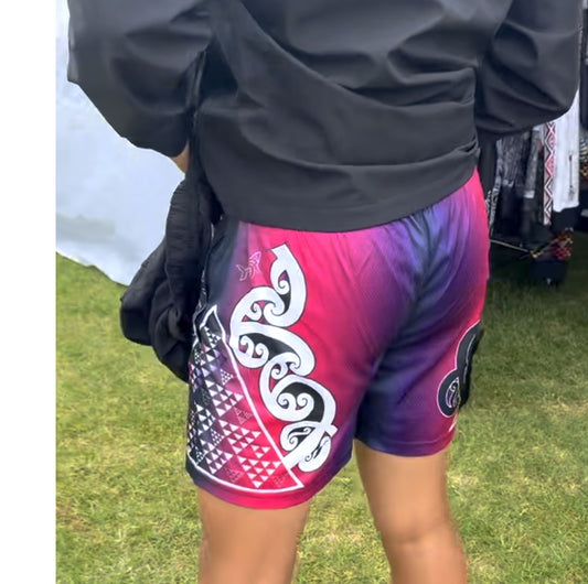 • Māori shorts Aroha nui